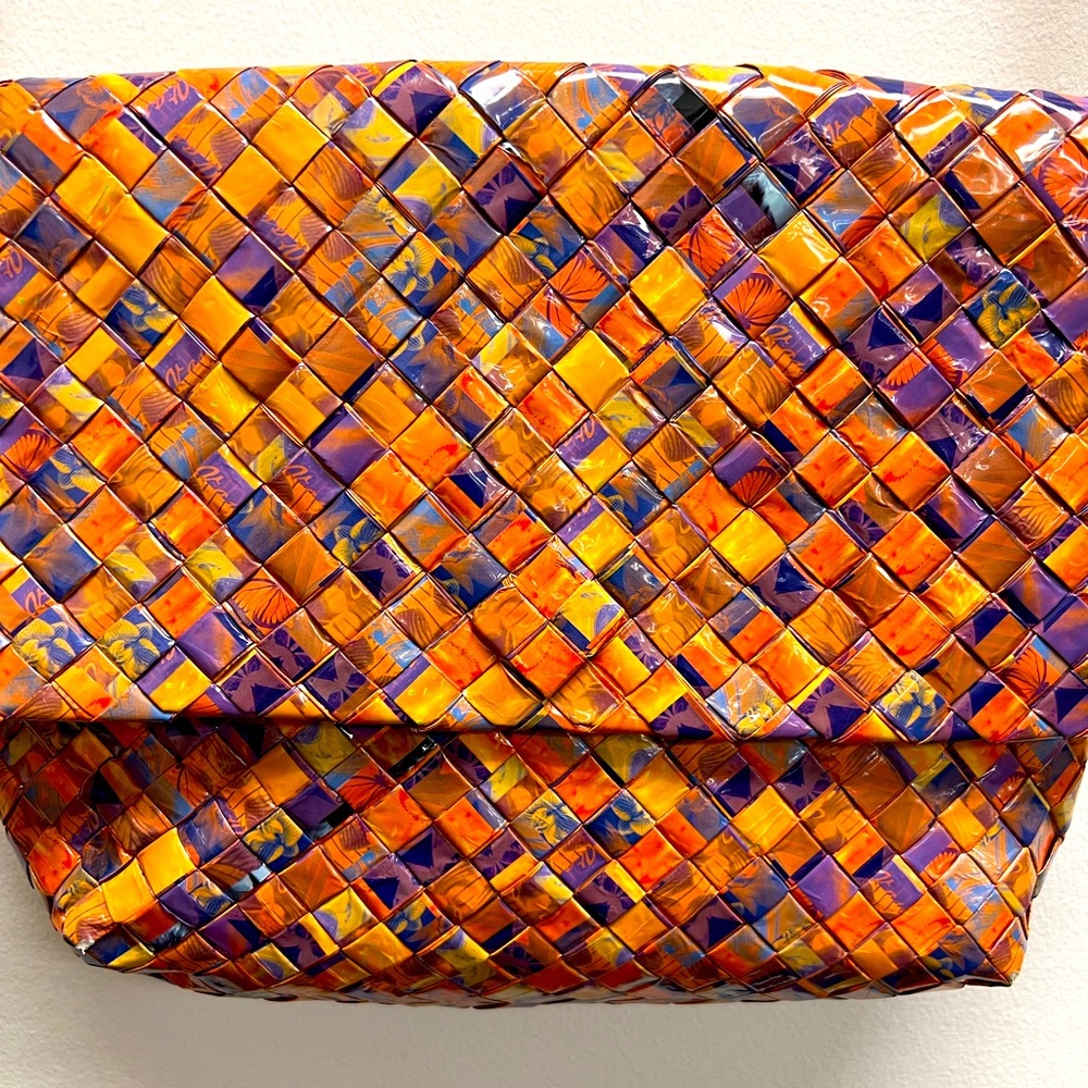 Upcycled Wrapper Shoulder Purse